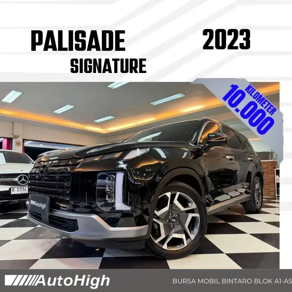 DP10% [Km10.000] Palisade Signature 2023 Black Reg 2024 #AUTOHIGH