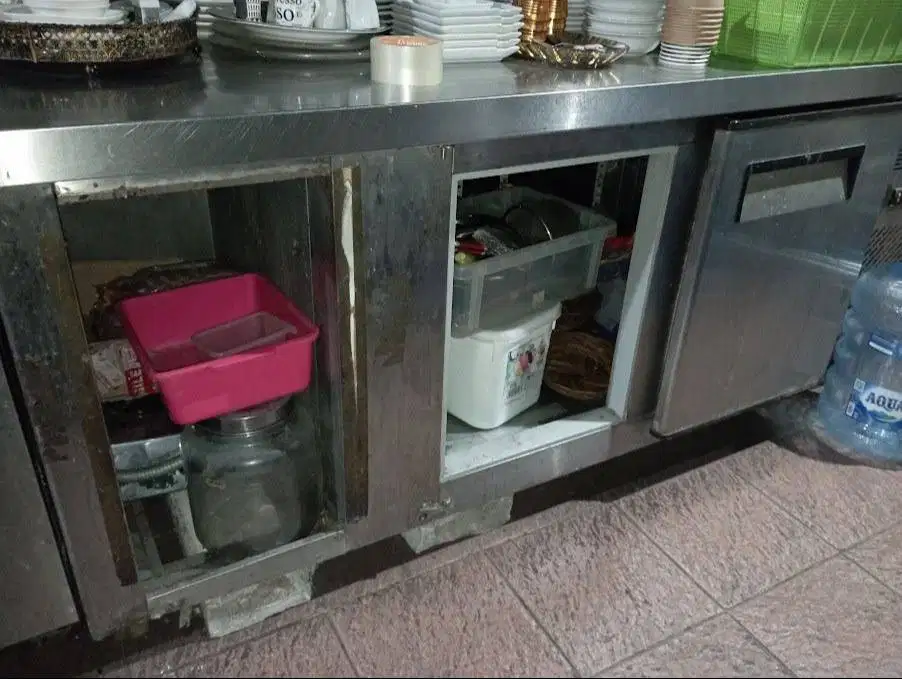 Counter Chiller 2 Pintu (Minus) 150x82x78 cm