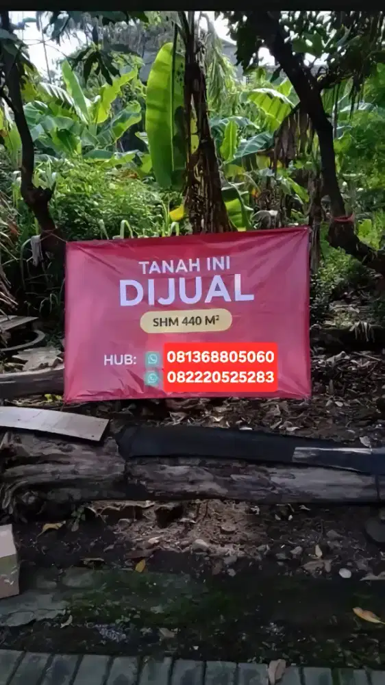 DIJUAL CEPAT
Tanah di jalan delima III taman, wage, sidoarjo.