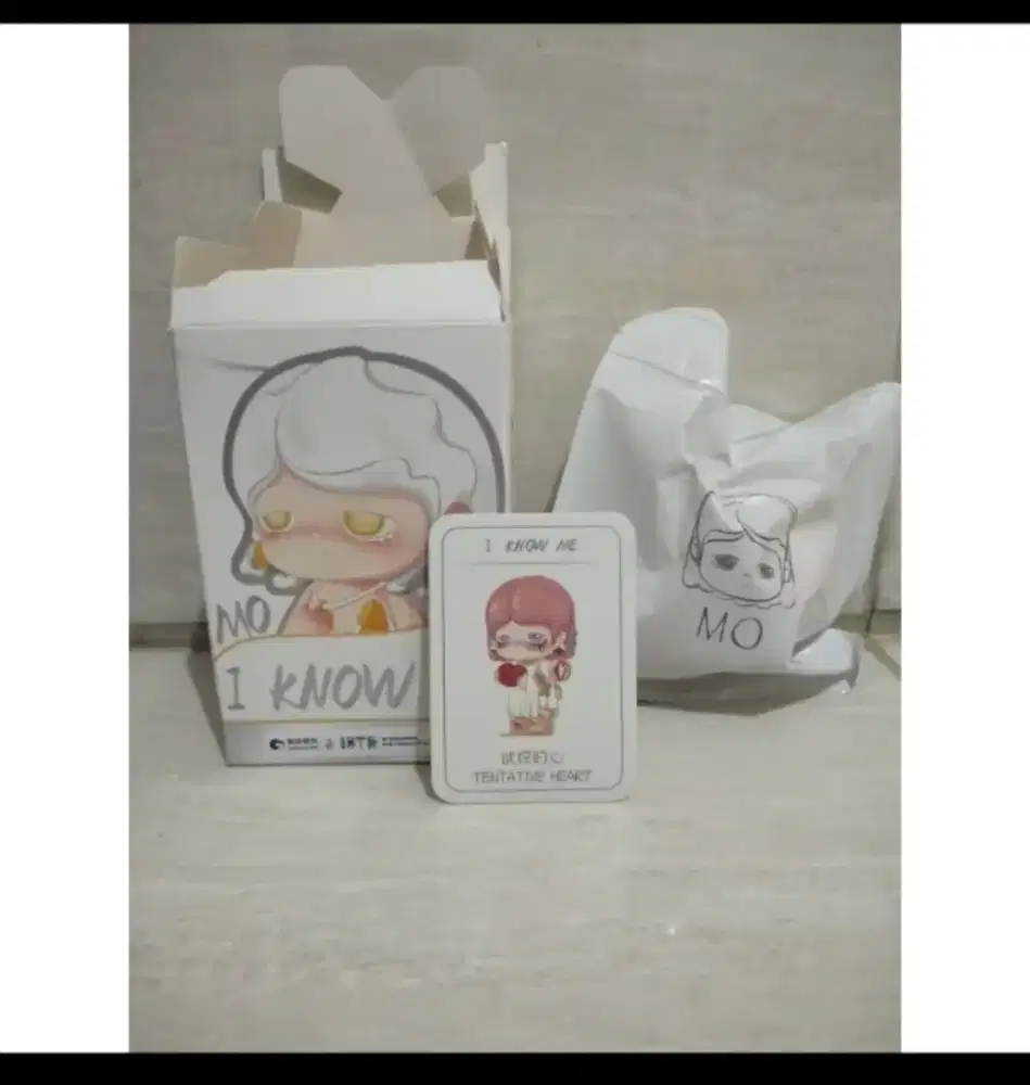 Boneka figure  miniso popmart i know me