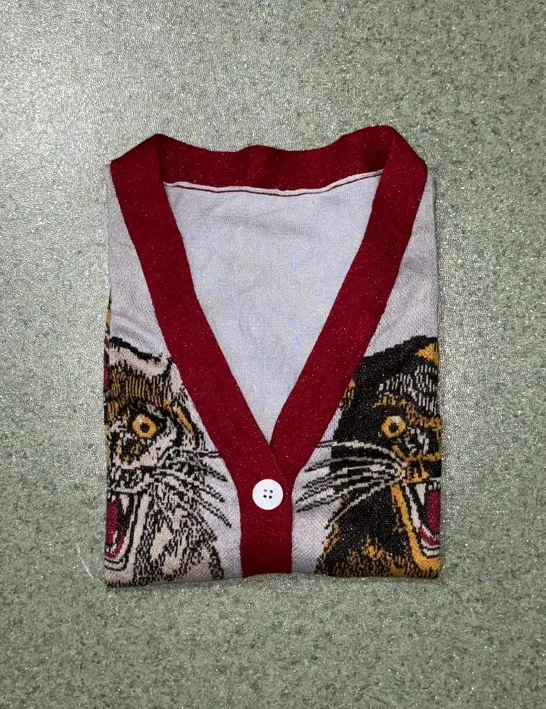 Cardigan Gucci Lengan Panjang