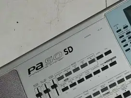 DIJUAL ALAT MUSIK PIANO KEYBOARD ARRANGER KORG PA 50 SD DANGDUTAN KPLO