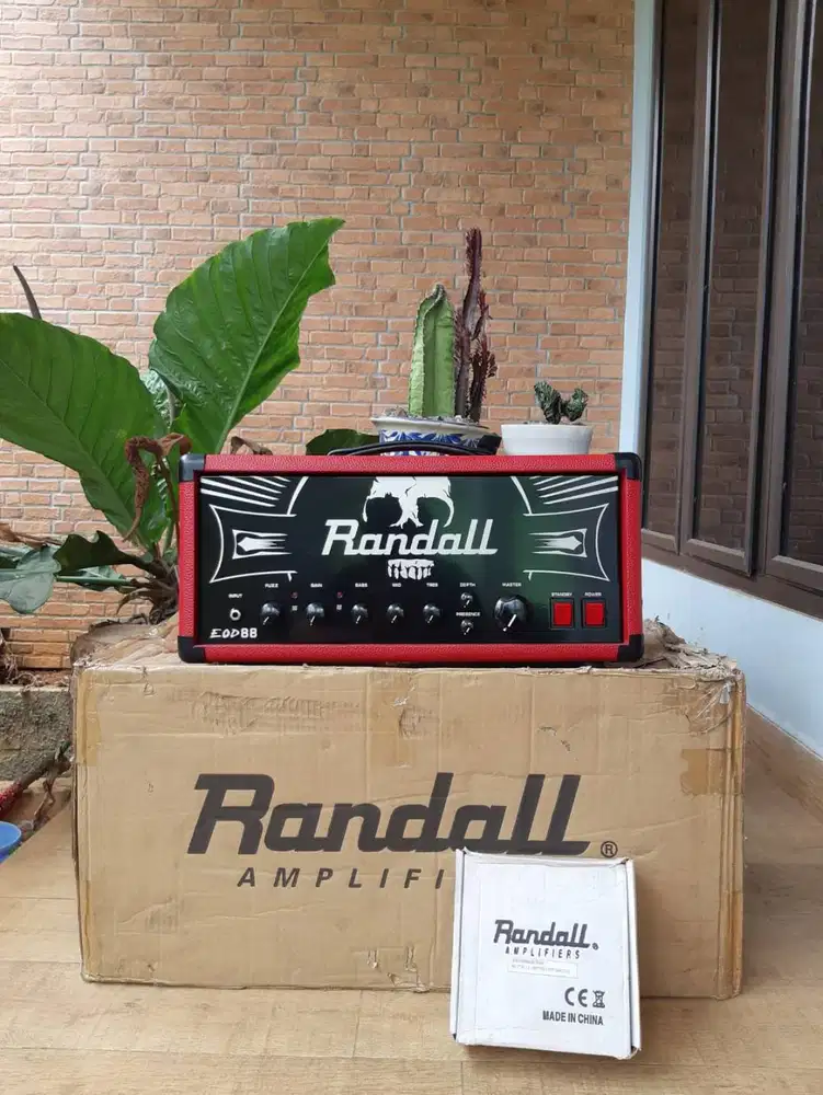 head amplifier randall EOD 88 full tube
