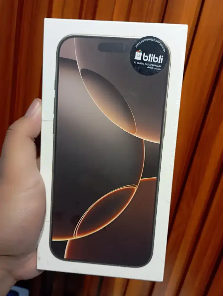 New Iphone 16 Pro 256Gb Resmi Ibox
