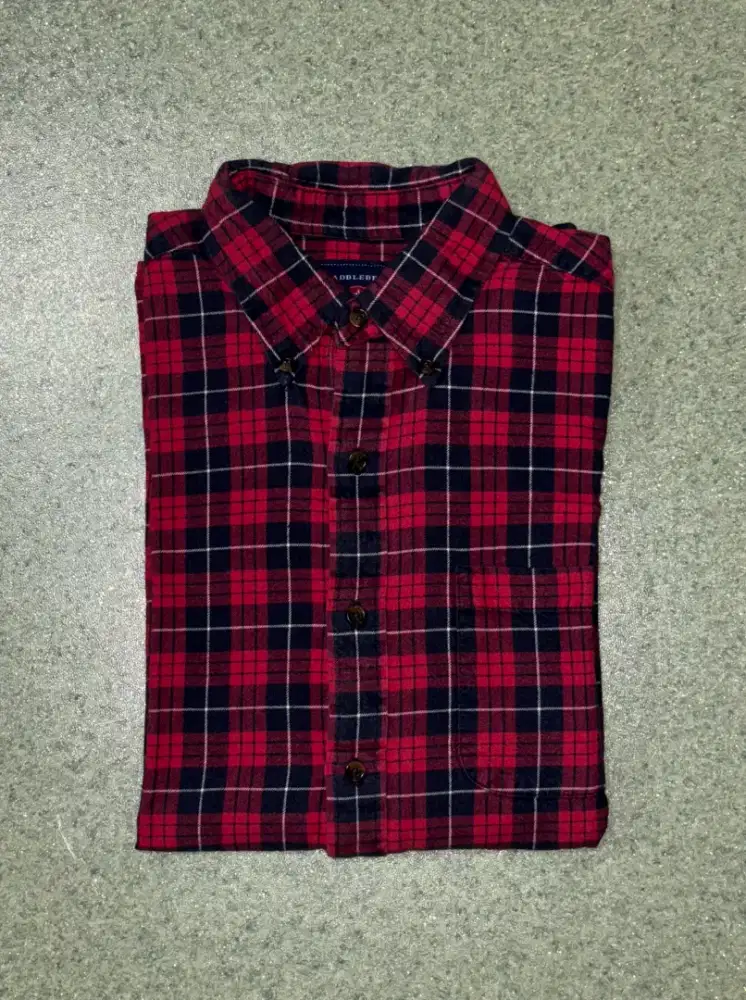 Kemeja Flanel Saddlebred Second