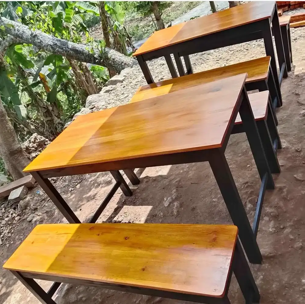 di juwal meja kursi lestoran 1 set