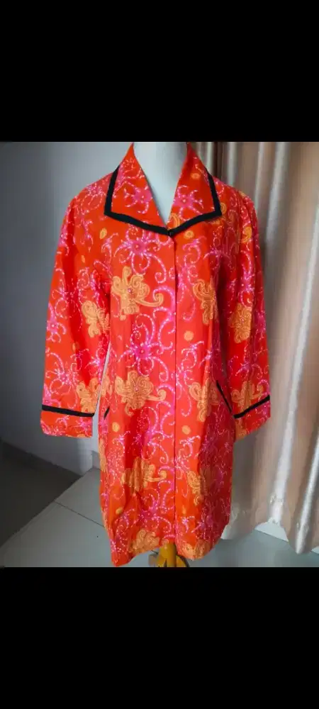 Blus Batik Tunik Simple