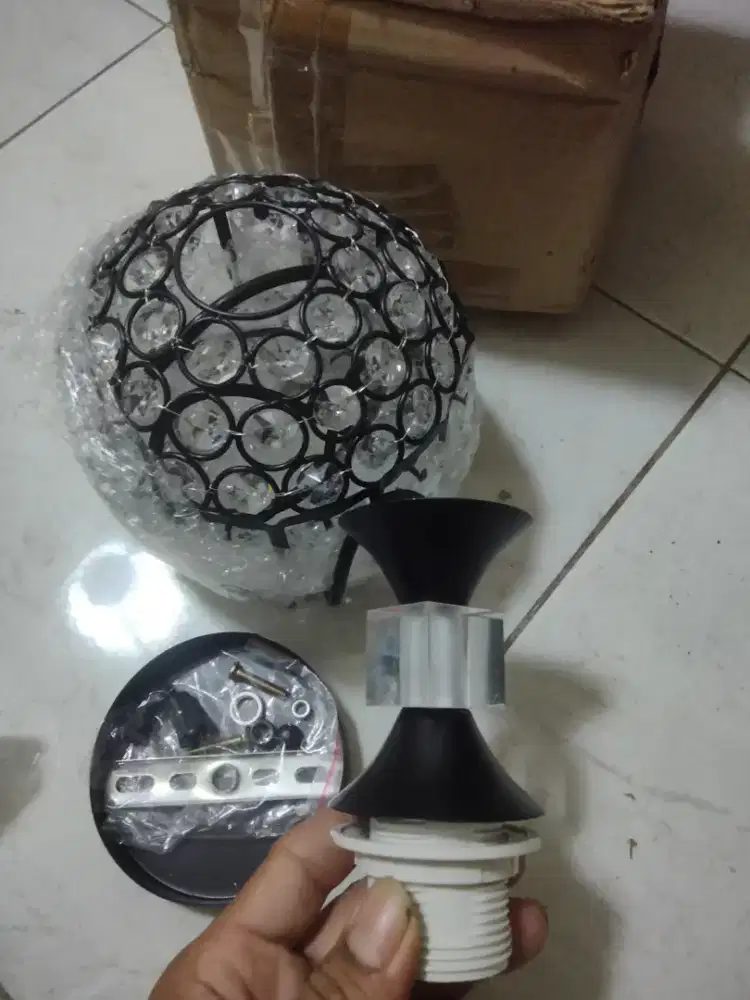 Cover lampu  teras/ruang tamu