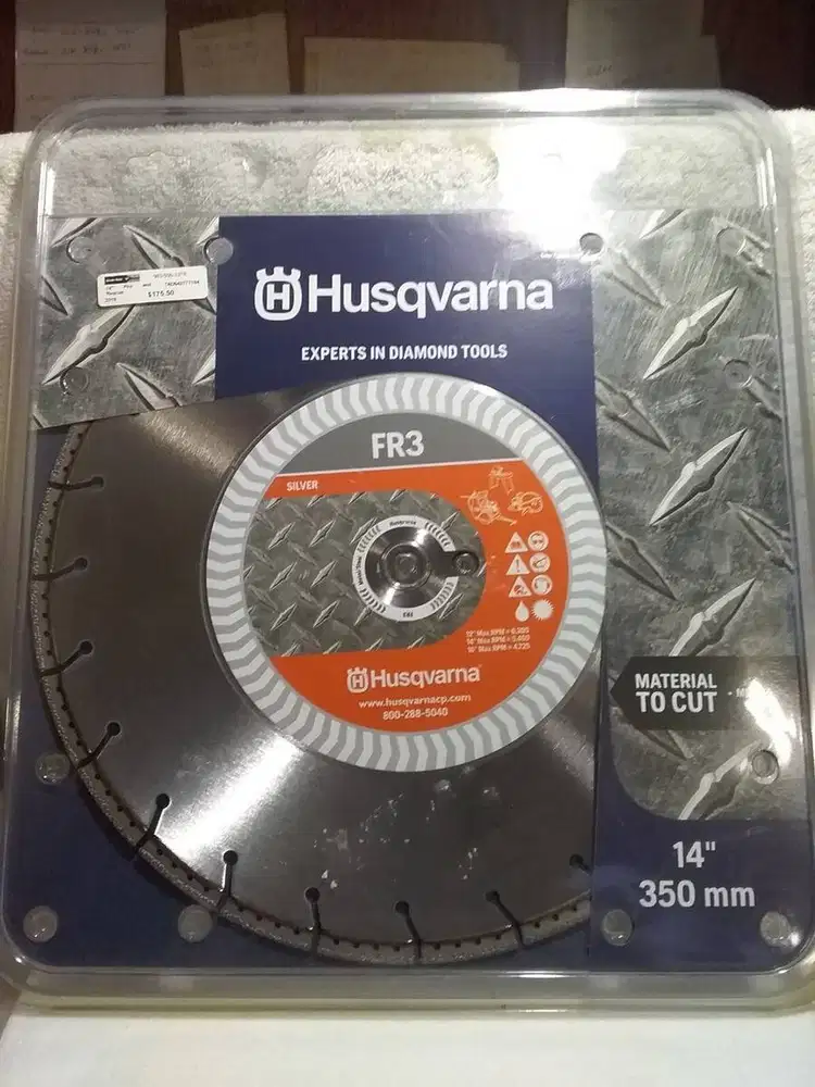 Blade FR3 14in Husqvarna Power Cutter K970 Rescue 14in 350mm