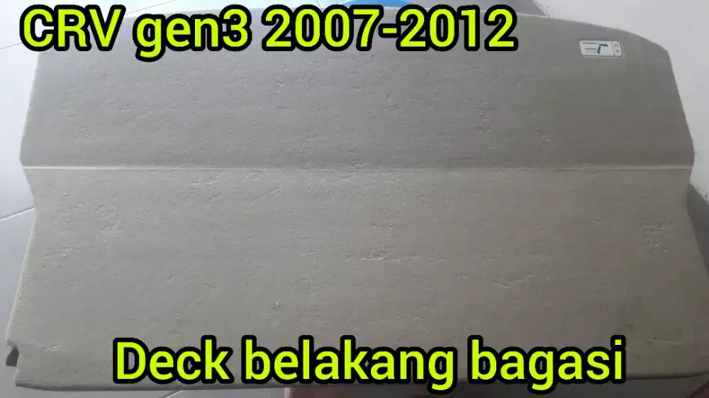 Deck bagasi belakang CRV gen3