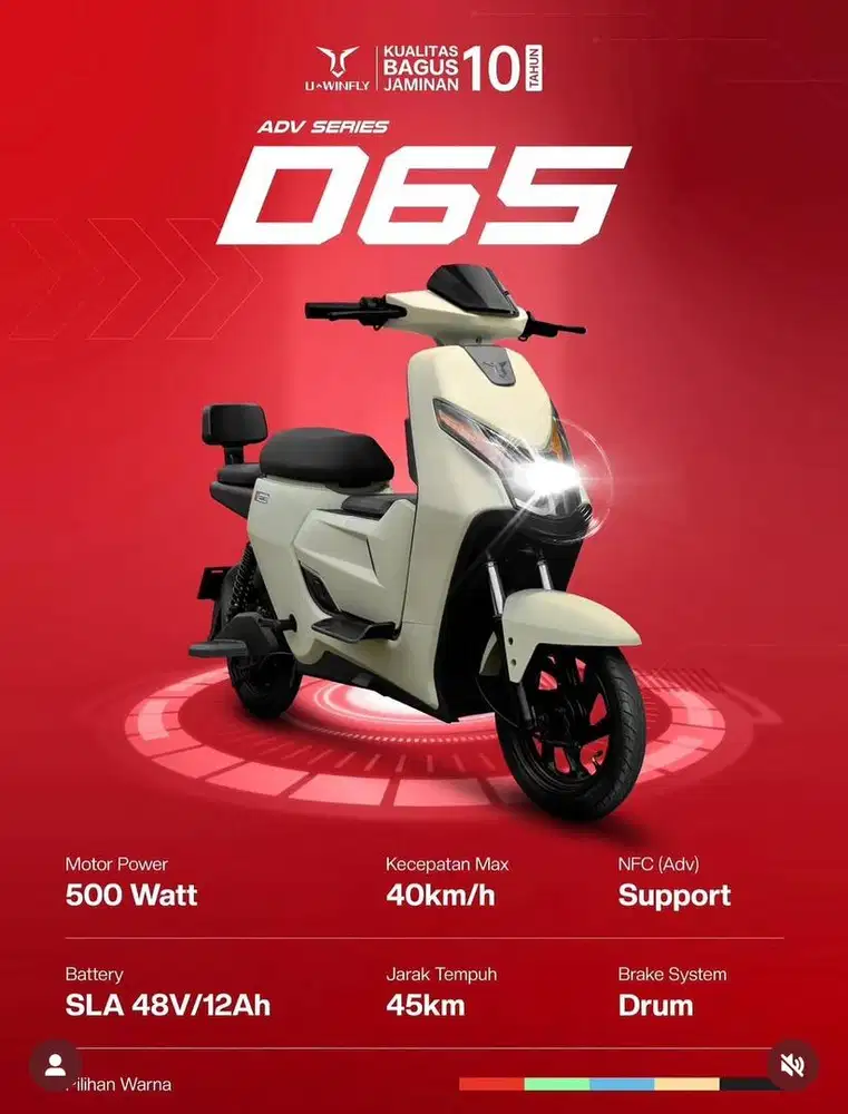 Sepeda uwinfly d65 adv