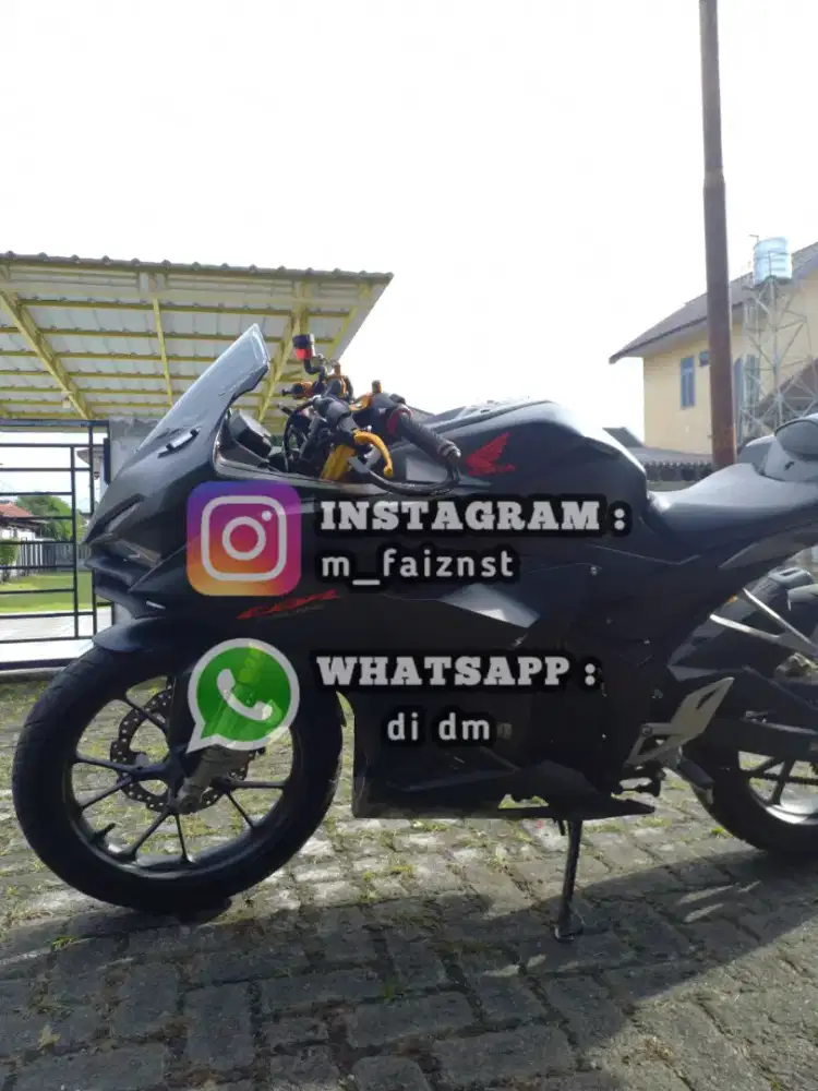 Honda CBR 150R K45R Tahun 2022 (matte black)