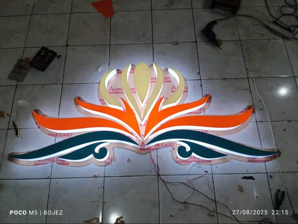 Huruf timbul | papan nama | neon box | reklame | akriik murah