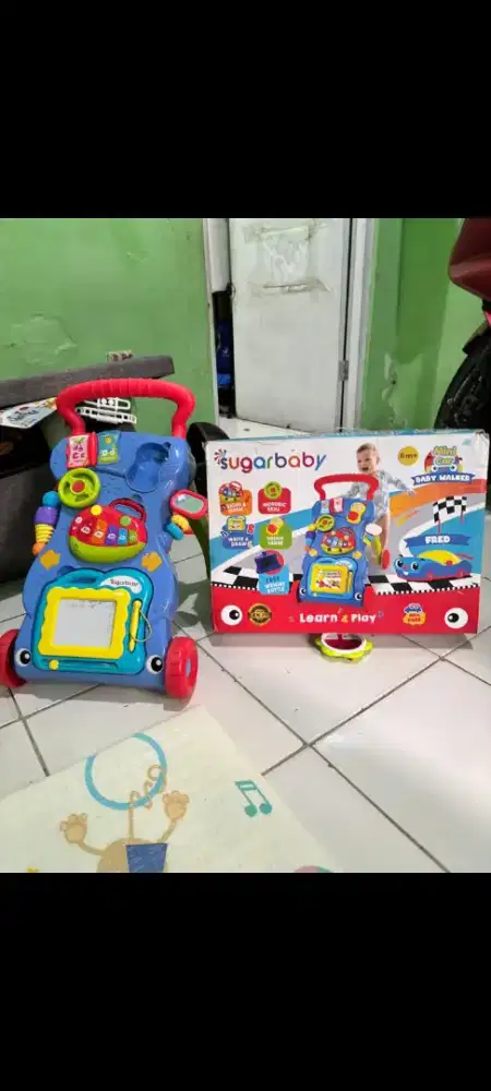 Dorongan bayi belajar jalan / push Walker Sugar Baby