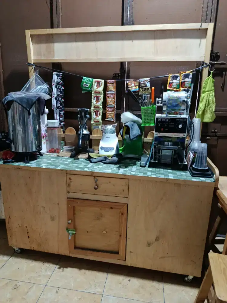 Meja Jualan minuman