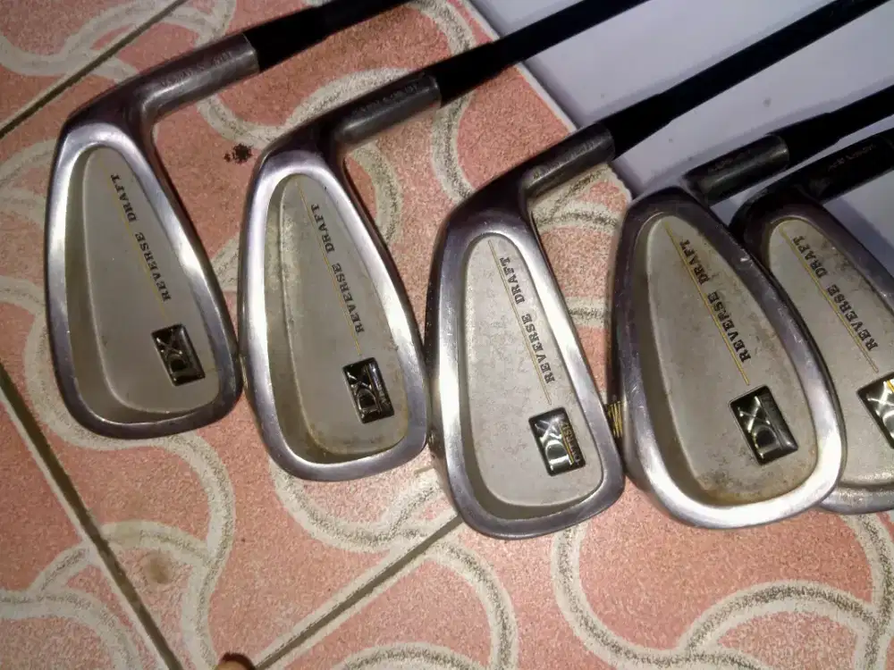 Stck golf iron buat pemula  plus bag