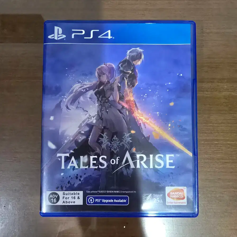 DIJUAL CEPAT!
Tales of Arise BD PS4 (Reg 3)