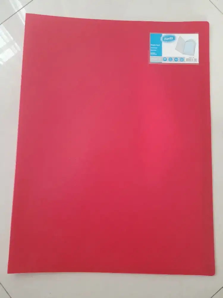 Jual Map File Business Bantex Ukuran A3 Warna Merah NEGO