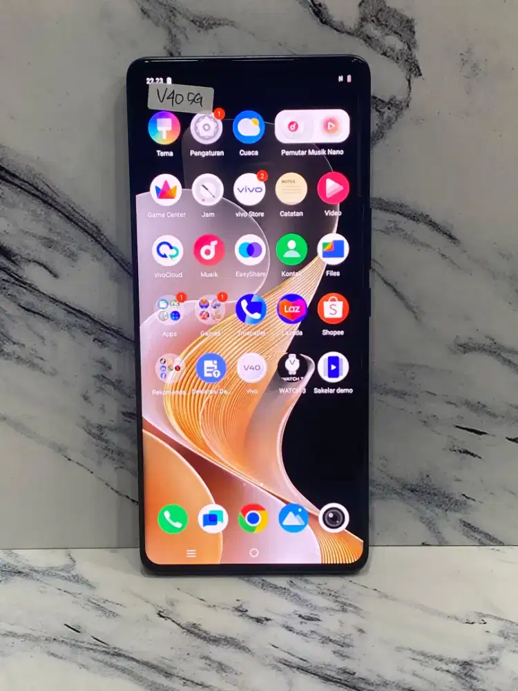 SECOND VIVO V40 12+12/256GB ex display Agustus 2025 4.5jt