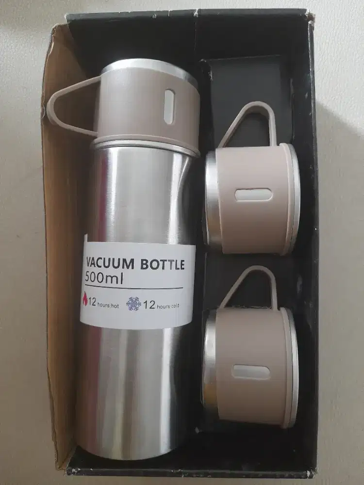 Jual Termos Vacuum Bottle Flask Set 500 ml NEGO