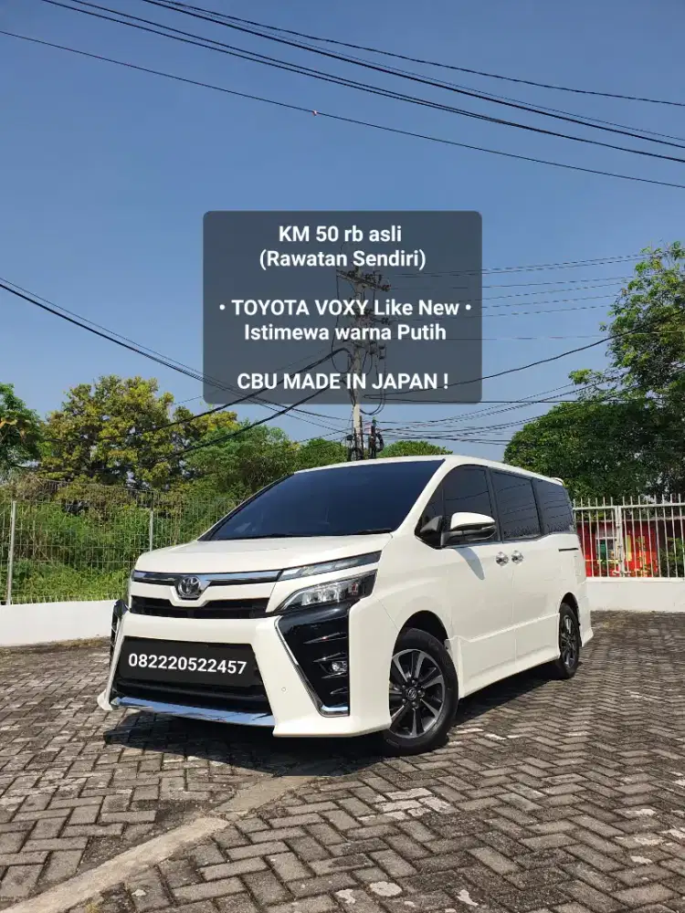 KM50 rb asli (Rawatan Sendiri) TOYOTA VOXY Like New, CBU MADE IN JAPAN