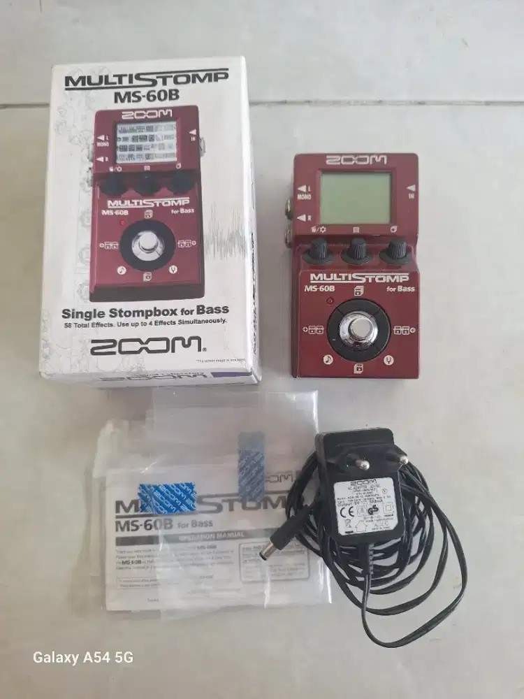 Efek bass zoom MS-60B fullset