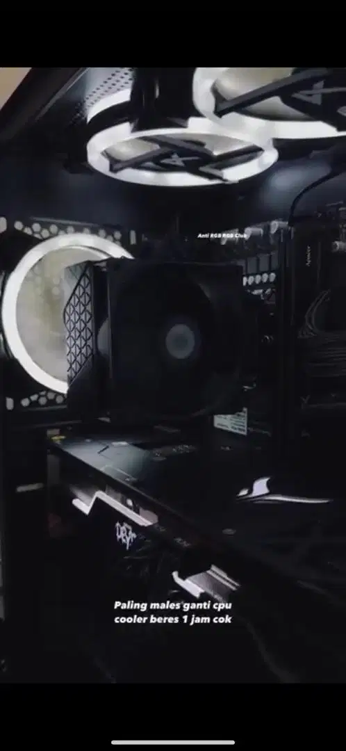 PC/CPU Gaming dan Editing I3 12100f 16Gb Ram DDR4 RX 5700XT 8Gb