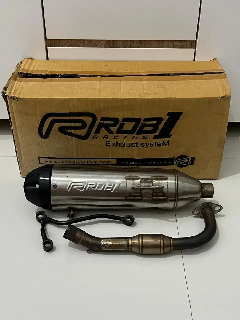 WTS Knalpot ROB1 Full System STD Cap V