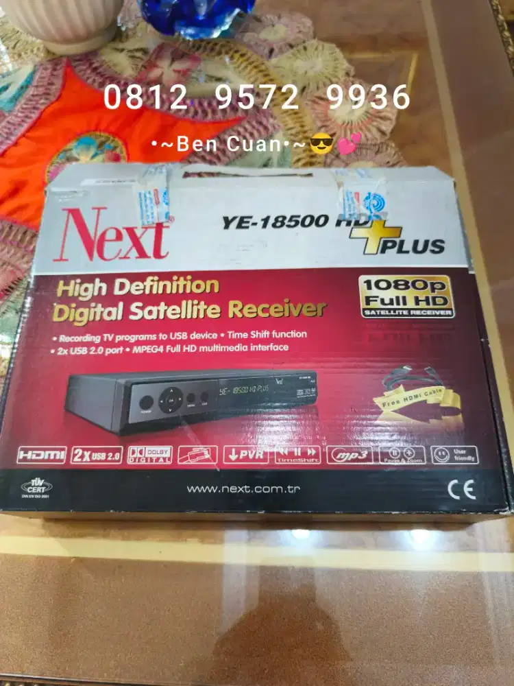 Jual receiver antena parabola satelit kondisi masih bagus