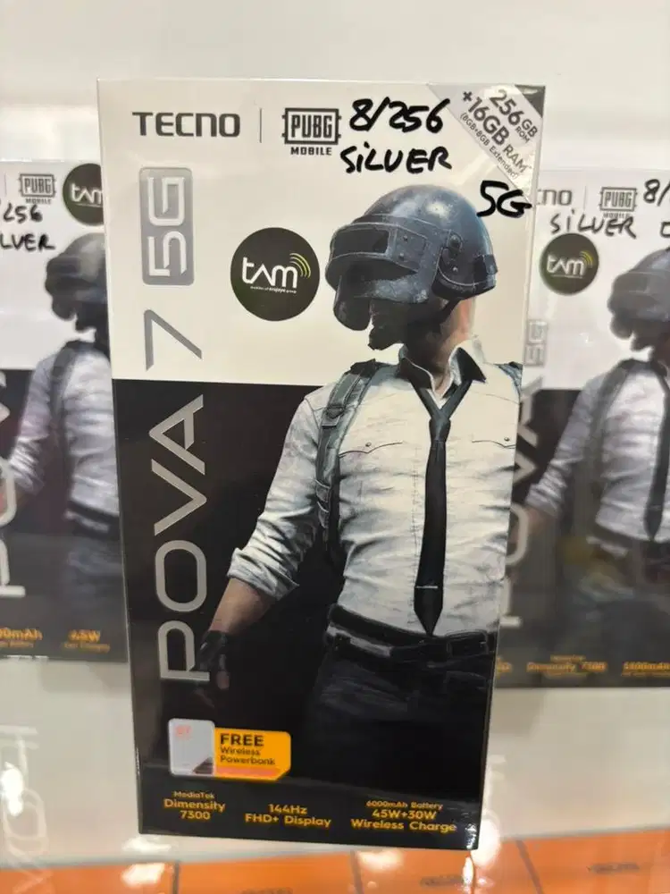 READY POVA 7 5G RAM 16GB (8+8) ROM 256 GRATIS PB WIRELESS