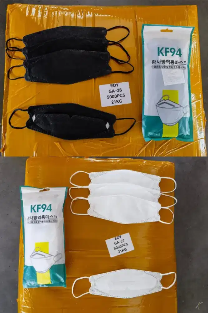 Ready Banjarmasin siap antar! Masker KF94 isi 10 pcs per pack