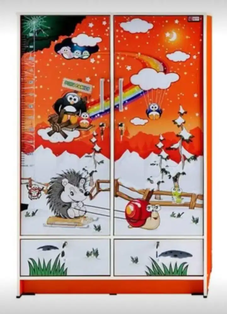 Lemari Pakaian Anak Activ Poku BL 122