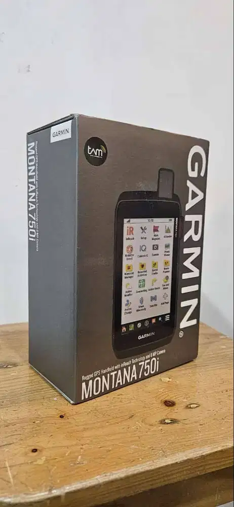 GPS Map Garmin Montana 750i