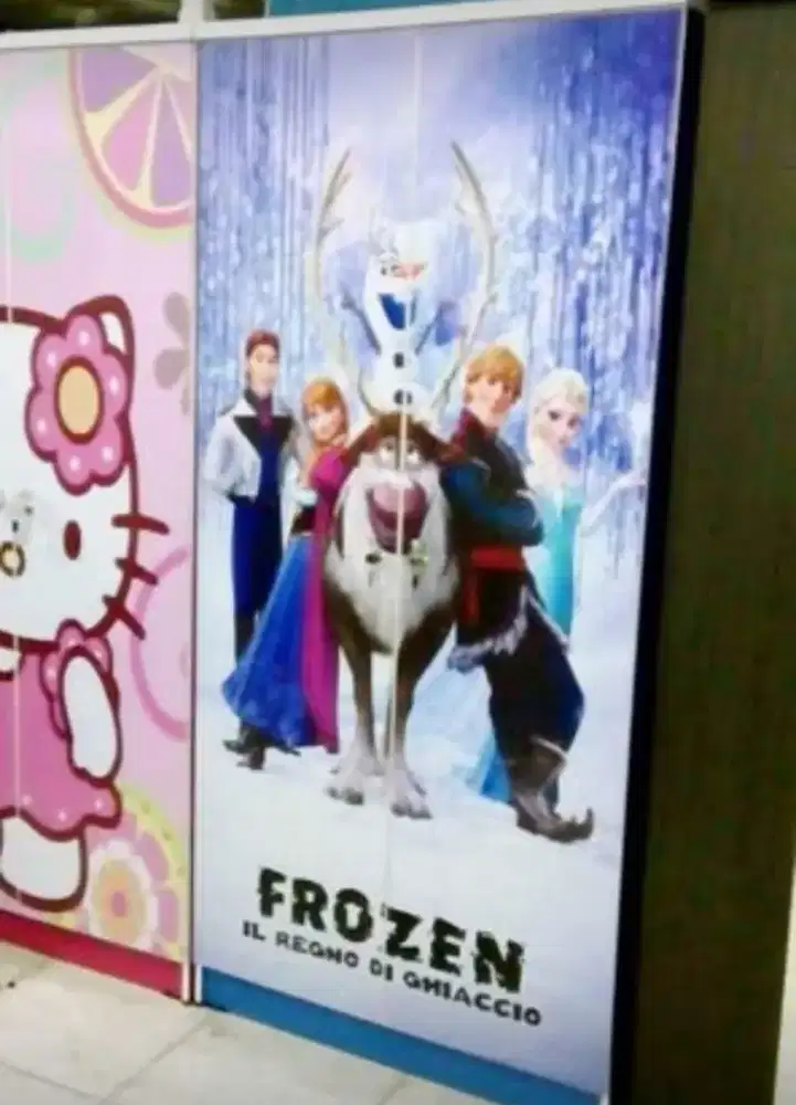 Lemari Pakaian 2 Pintu Frozen