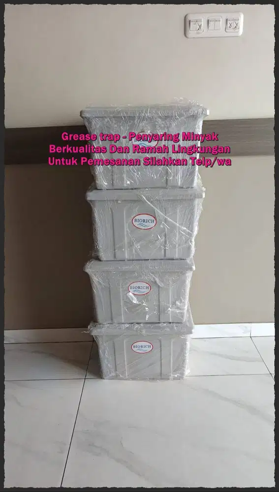 grestrep - gres trep - grease trep frp - penyaring minyak