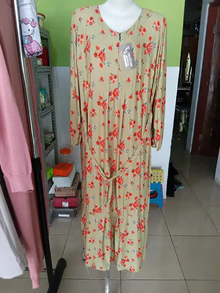Midi / Gamis Bahan Rayon