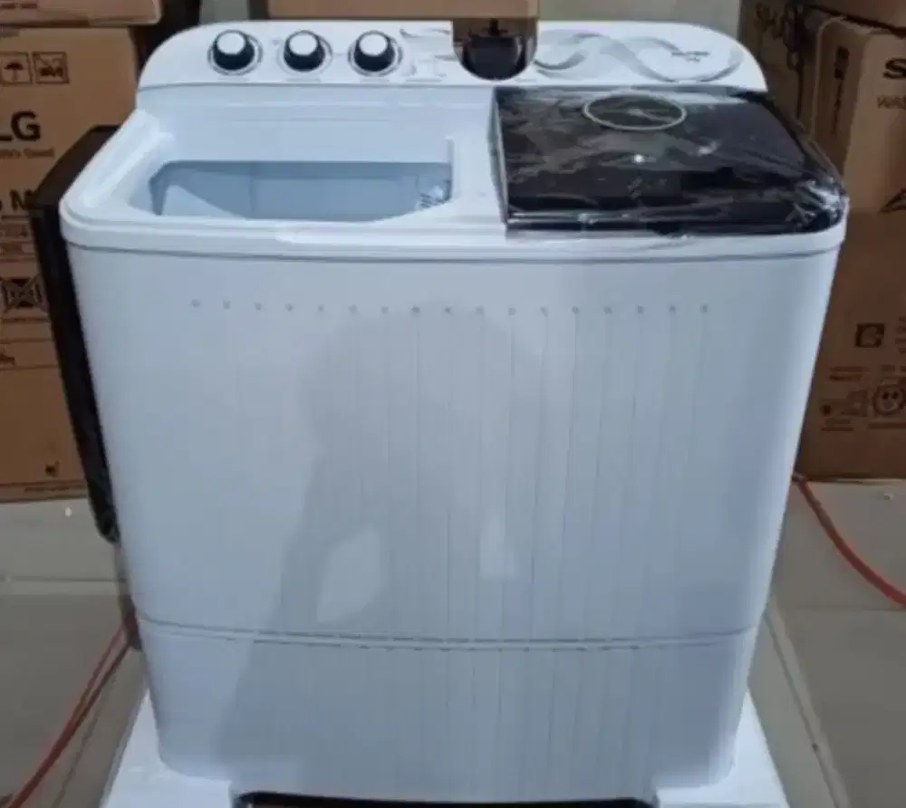 MESIN CUCI POLYTRON 14KG TERBARU 2 TABUNG GARANSI 3 TAHUN LOWWATT