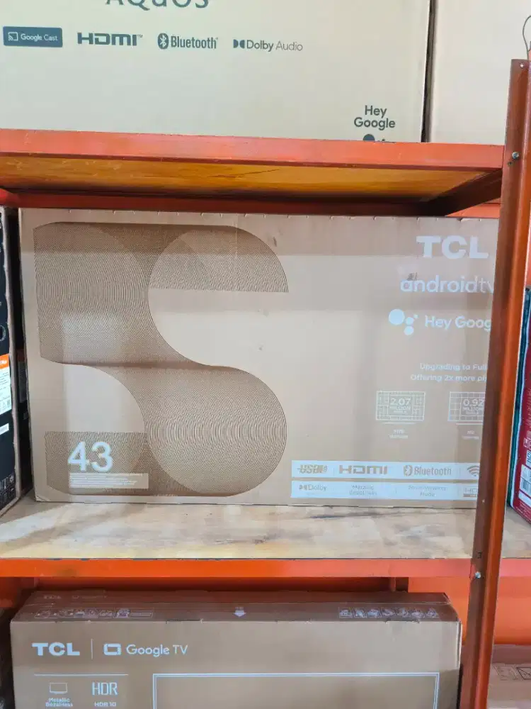 Tcl Android TV 43 inch promo terbatas bisa kredit