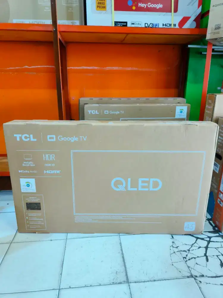 Tcl Google TV 43 inch 4K Promo terbatas bisa kredit