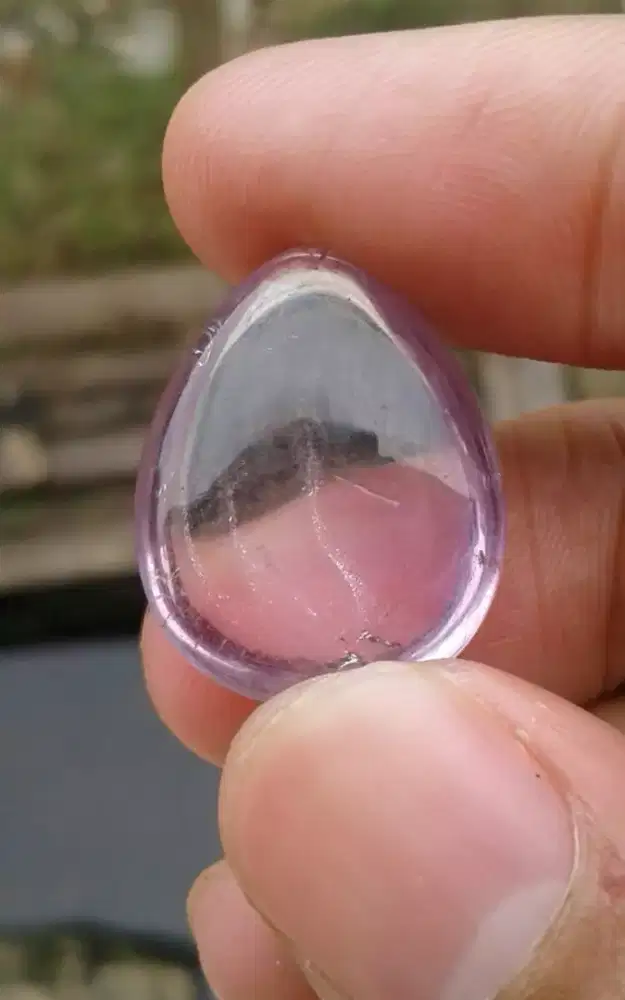 Batu Kecubung Kalimantan Original