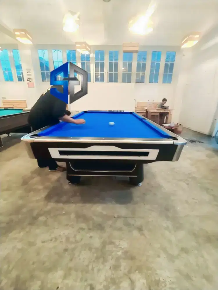 Billiard Table 9feet model xinjue full set perlengkapan biliar bilyar