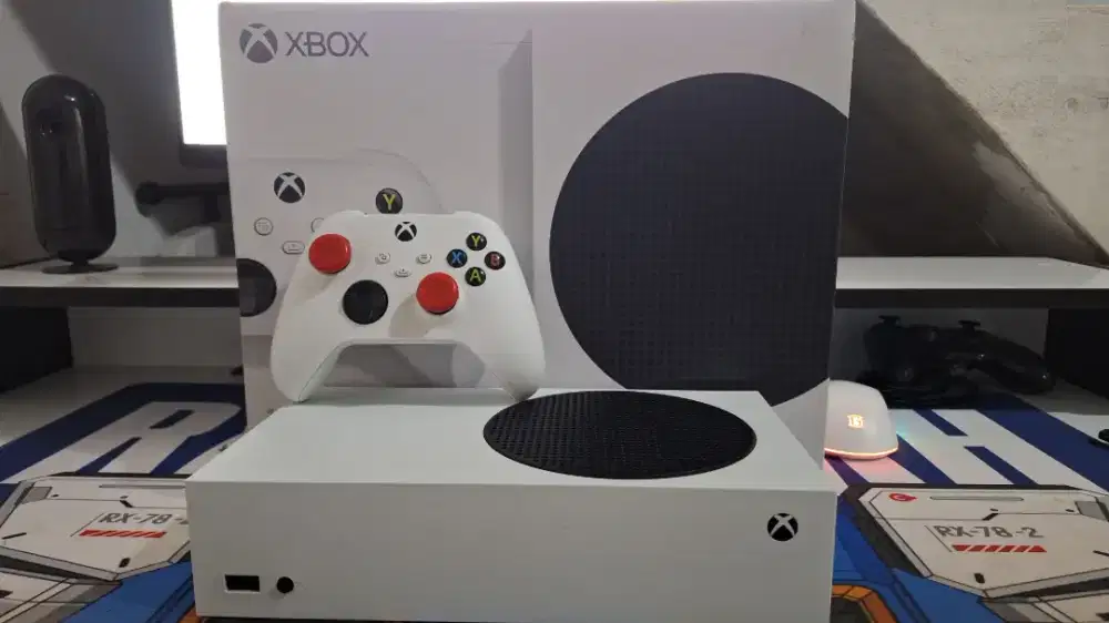 XBOX SERIES S & GAMES FULLSET.