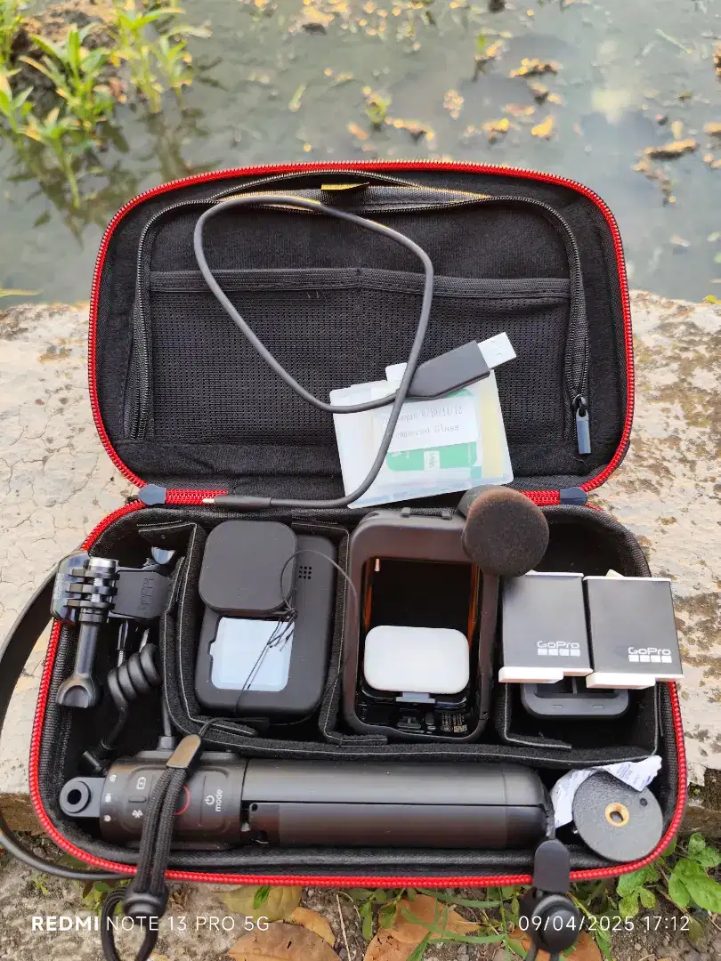 Kamera Gopro 12 Creator Edition Action Camera Vlog Media Mod Volta