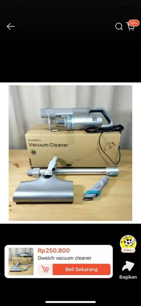 Preloved Vacuum Cleaner Gweinch