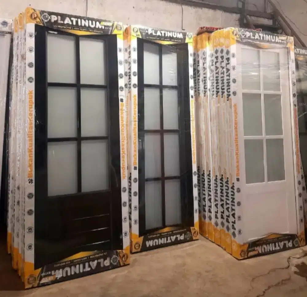 Pintu upvc platinum