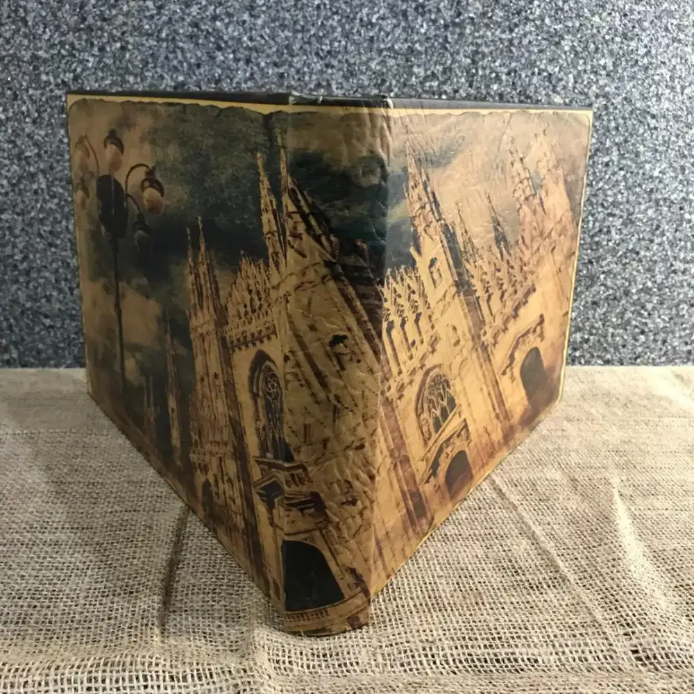 Album cover leather vintage