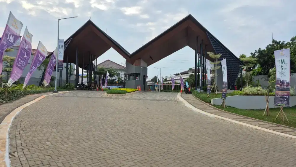 Cluster cendana, Rumah siap huni, full bata merah tanpa DP, Ciater BSD