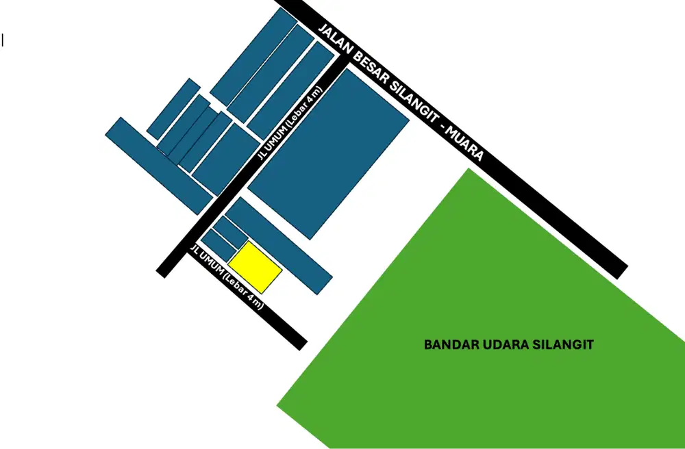 TANAH MURAH SAMPING BANDARA SILANGIT