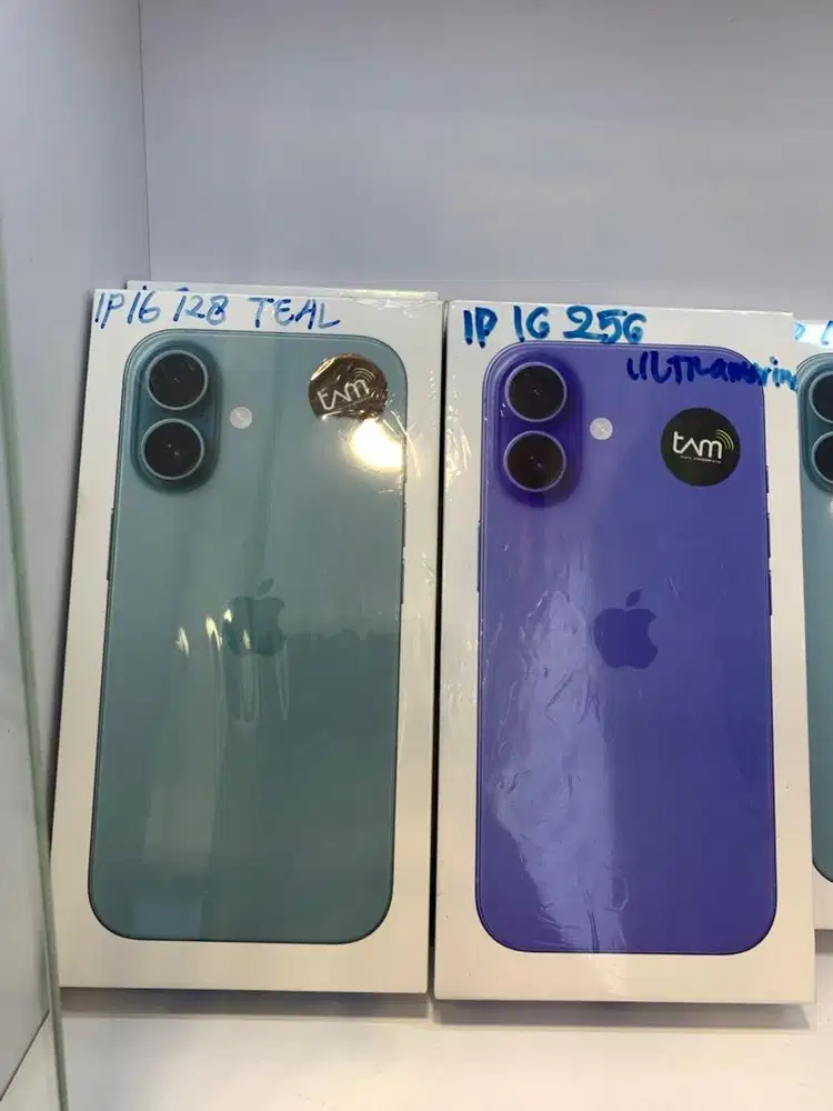 iPhone 16 128GB & 256GB New iBox/TAM