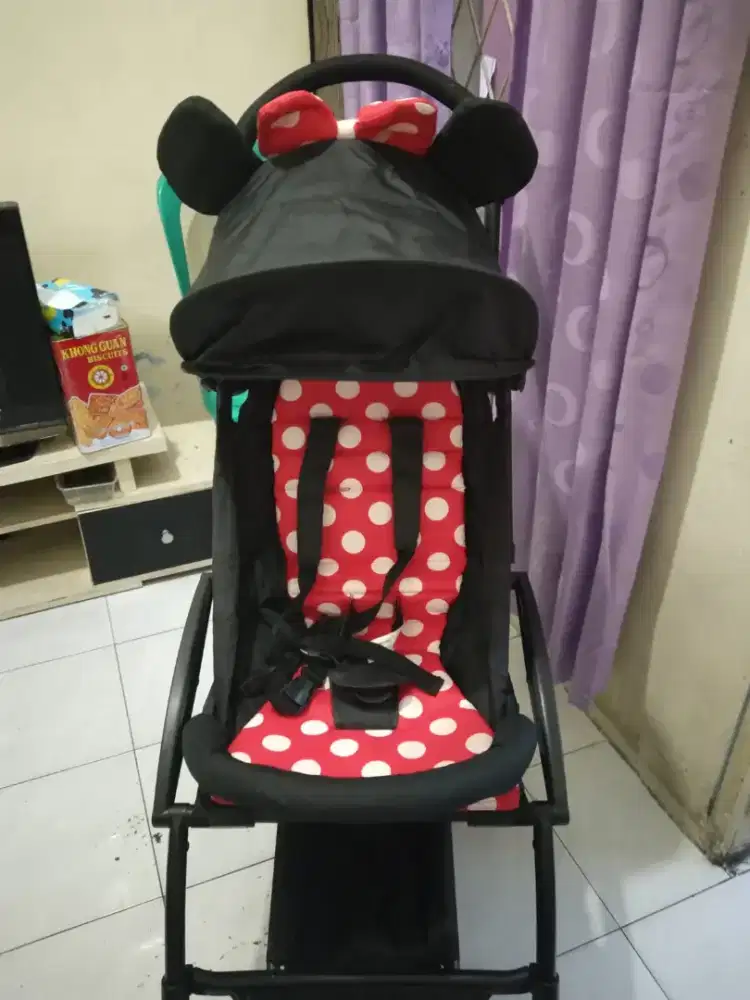 STROLLER ECLAIRE MINIE MOUSE FREE BABY FOOD MAKER!!!